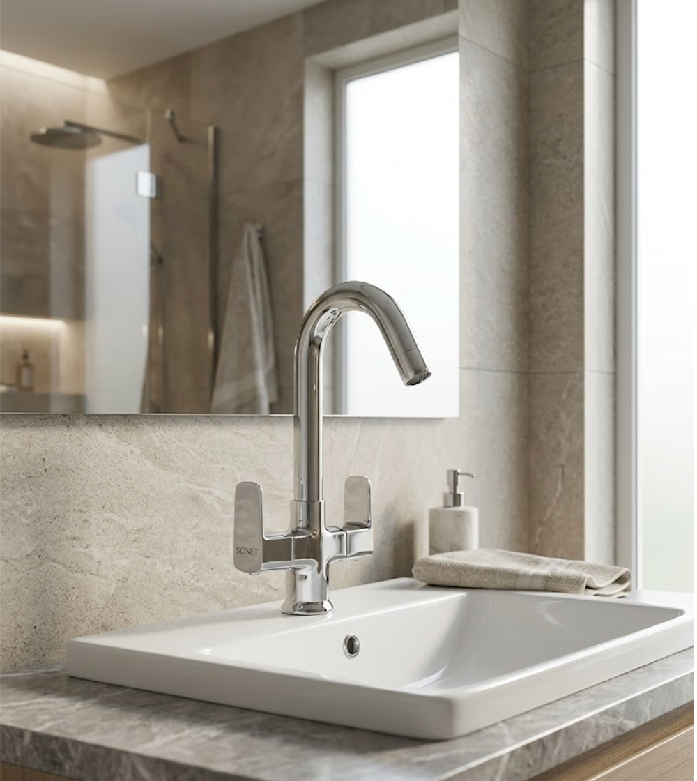 Sonet AURA-110425, center hole basin mixer